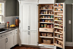 Install Cabinets in the Pantry Style